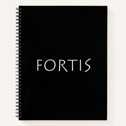 Carnet Fortis (Devant)