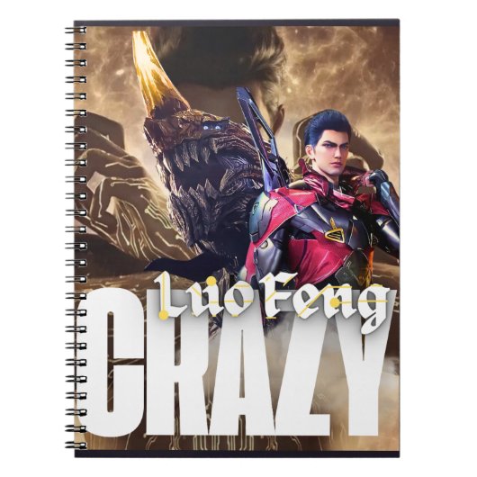Carnet Fou - Luo Feng (Devant)