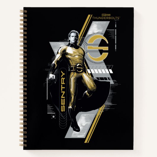 Carnet Foudroyants* | Graphisme du personnage de Sentry (Devant)