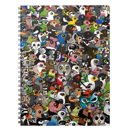 Carnet Foule de Birdorable (Devant)