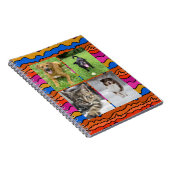 Carnet Four Photo Templates Abstract Art School (Côté Droit)