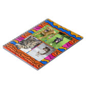 Carnet Four Photo Templates Abstract Art School (Côté gauche)