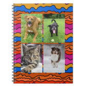 Carnet Four Photo Templates Abstract Art School (Devant)