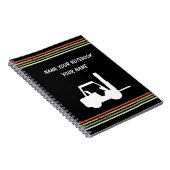 Carnet Fourchette personnalisée vintage (Côté Droit)