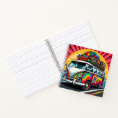 Carnet fourgonnette coloré ! (Intérieur)