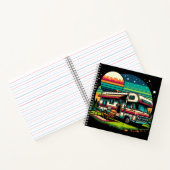 Carnet fourgonnette coloré ! (Intérieur)