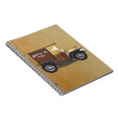 Carnet Fourgonnette de livraison vintage (Côté Droit)