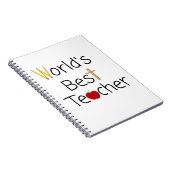 Carnet Fournitures de la meilleure école de Cool du monde (Côté Droit)