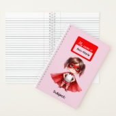 Carnet Fournitures de papeterie pour filles et garçons su (À l'intérieur)