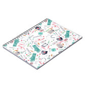 Carnet Fournitures Médicales en aquarelle (Côté gauche)