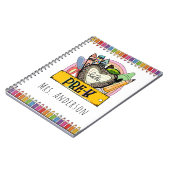 Carnet Fournitures scolaires personnalisées (Côté gauche)