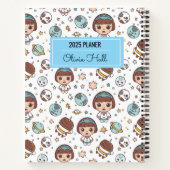 Carnet Fournitures scolaires pour enseignants de l'espace (Dos)