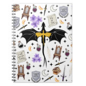 Carnet Fourth Wing Romantasy Book Lover Notepad (Devant)