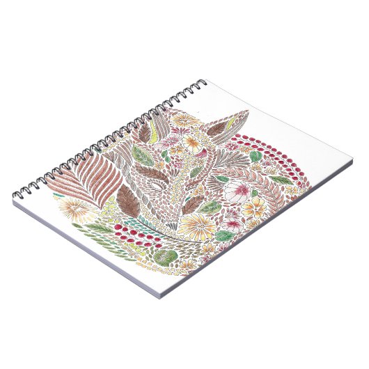 Carnet Fox dans le feuille (Côté gauche)