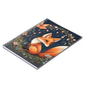 Carnet Fox en fleurs (Côté gauche)