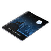 Carnet Fox Et Pleine lune À Minuit (Côté gauche)