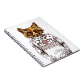 Carnet Fox habillé rusé (Côté Droit)