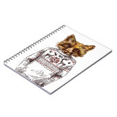 Carnet Fox habillé rusé (Côté gauche)