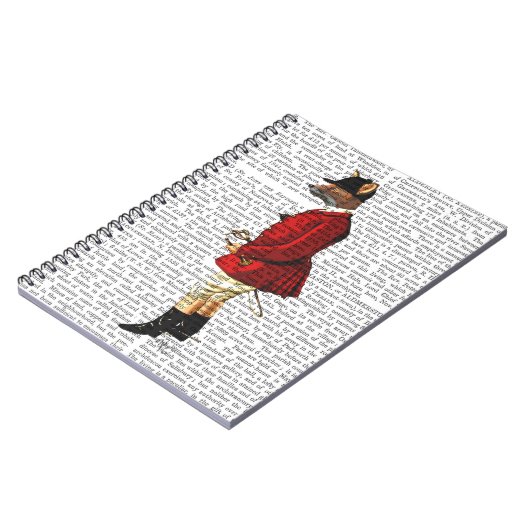 Carnet Fox Hunter 1 2 (Côté gauche)