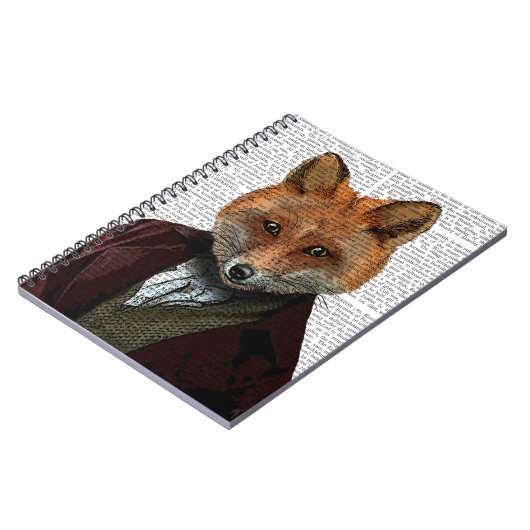 Carnet Fox Portrait 2 (Côté gauche)