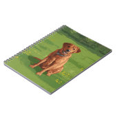 Carnet Fox Red Yellow Labrador Retriever Chien (Côté gauche)