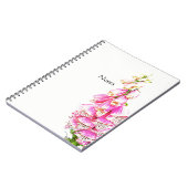 Carnet Foxglove (Côté gauche)
