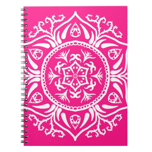 Carnet Foxglove Mandala (Devant)