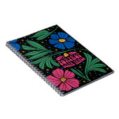 Carnet Foxtrot Delta Tango Flower Boho (Côté Droit)