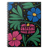 Carnet Foxtrot Delta Tango Flower Boho (Devant)