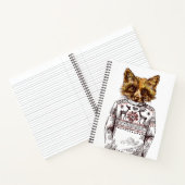 Carnet Foxy habillé Fox (Intérieur)