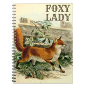CARNET FOXY LADY (Devant)