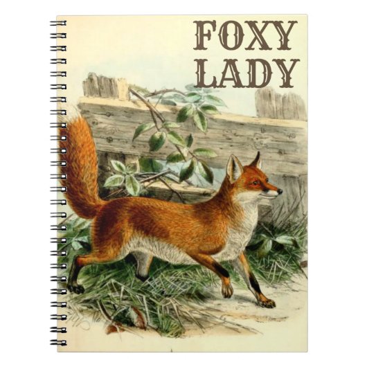 CARNET FOXY LADY (Devant)