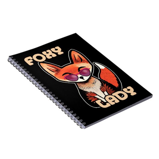Carnet Foxy Lady | Cute Fox (Côté Droit)