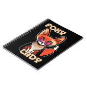 Carnet Foxy Lady | Cute Fox (Côté gauche)