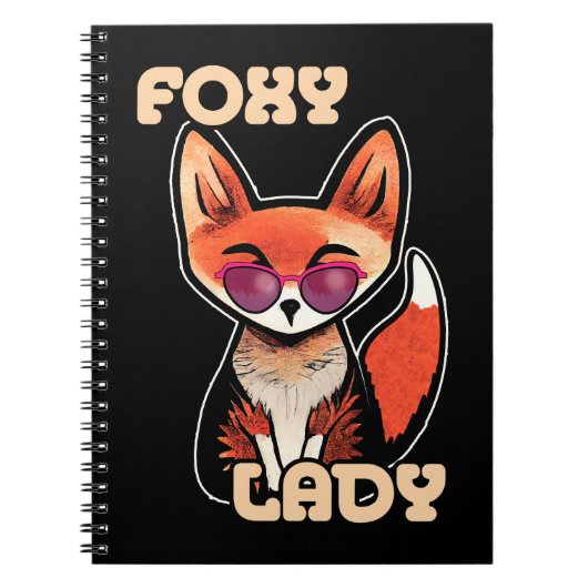 Carnet Foxy Lady | Cute Fox (Devant)