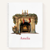 Carnet Foyer victorien cosy Noël (Devant)