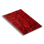 Carnet Fracas de rose rouge (Côté Droit)