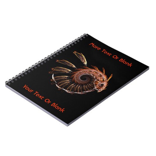 Carnet Fractal Firebird (Côté gauche)