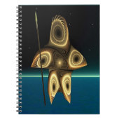 Carnet Fractal Inuit Hunter (Devant)