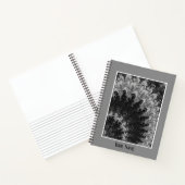 Carnet fractal noir et blanc (Intérieur)