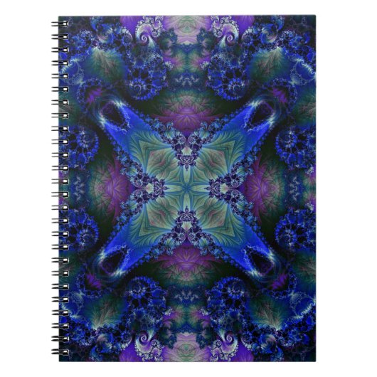 Carnet Fractale 531 de kaléidoscope (Devant)