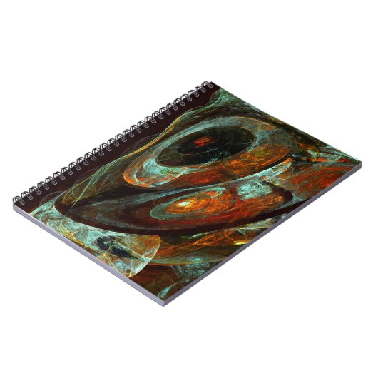 Carnet Fractionner l'art Abstrait (Côté gauche)