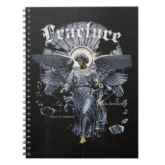 Carnet Fracture - Conception de streetwear gothique (Devant)