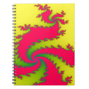 Carnet fracturé du dragon de Nouvel An chinois
