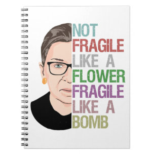 Carnet Fragile comme un RBG de bombe