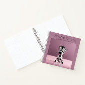 Carnet Fragile Zebra : Manipuler avec soin (Intérieur)