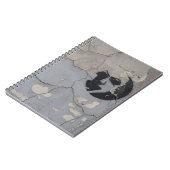 Carnet Fragment de pierre noir et blanc (Côté gauche)
