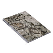Carnet Fragment de pierre noir et gris (Côté Droit)