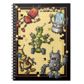 Carnet frais de bande de robot (Devant)