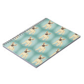 Carnet frais de bouledogue français (Côté gauche)